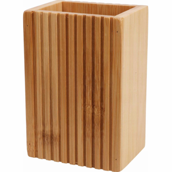 Bathroom Solutions Bambusový kelímek na zubní kartáček, 9...