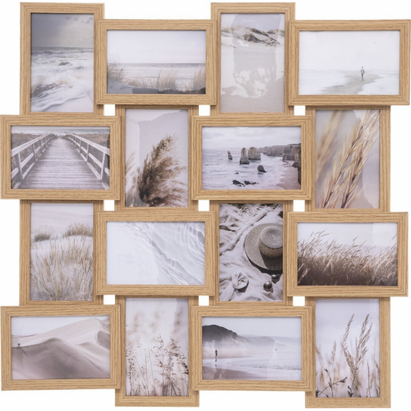Multirámeček pro 16 fotografií MIA, 55,5 x 55,5 cm