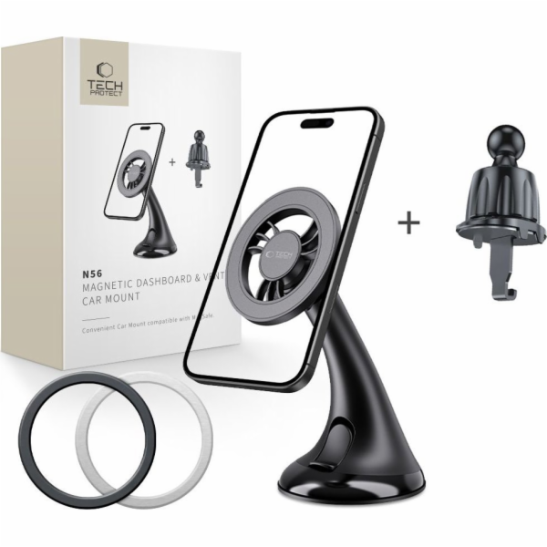 Tech-Protect MAGNETICKÝ DRŽÁK DO AUTOMOBILU N56 MAGSAFE N...