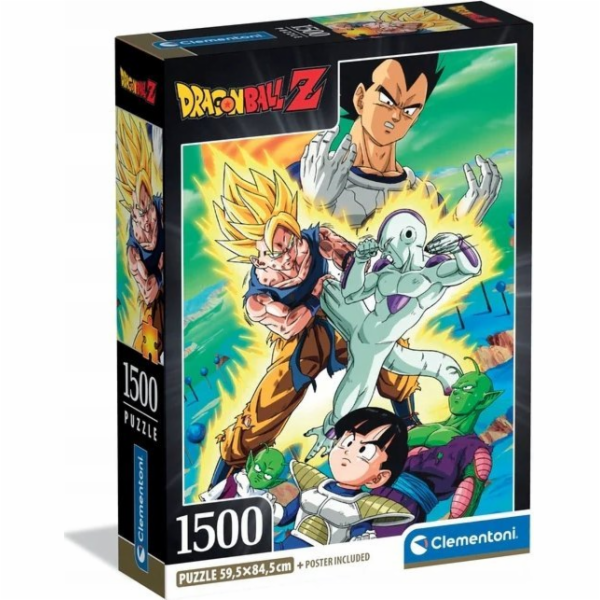 Clementoni Puzzle kompaktní Dragon Ball Z 1500 dílků (31747)