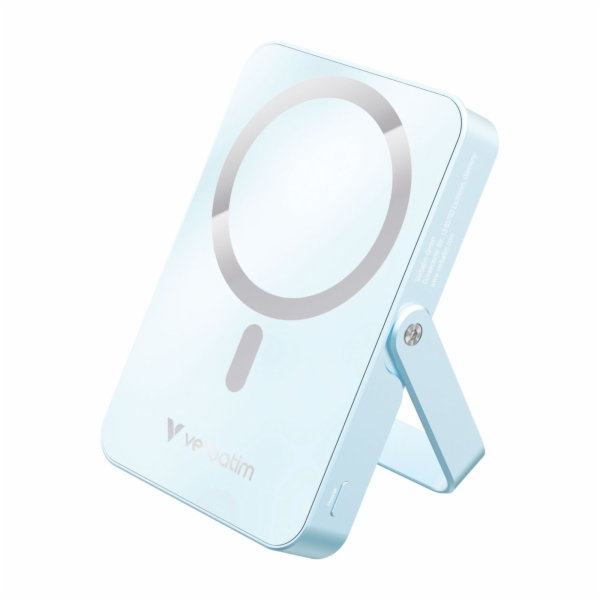 Verbatim Power Bank mit Standfuß mag.wireless 10000mA bla...