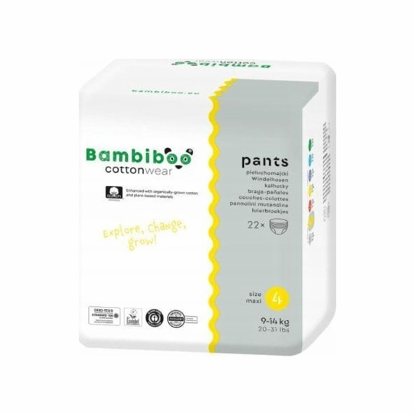 Huggies BAMBIBOO - BAVLNĚNÉ PLENKY 4,22 KS