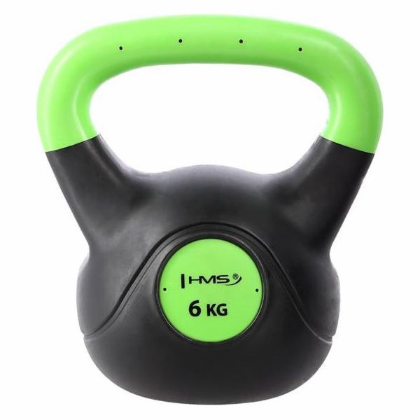 HMS Kettlebell KPC06 bitumenový 6 kg