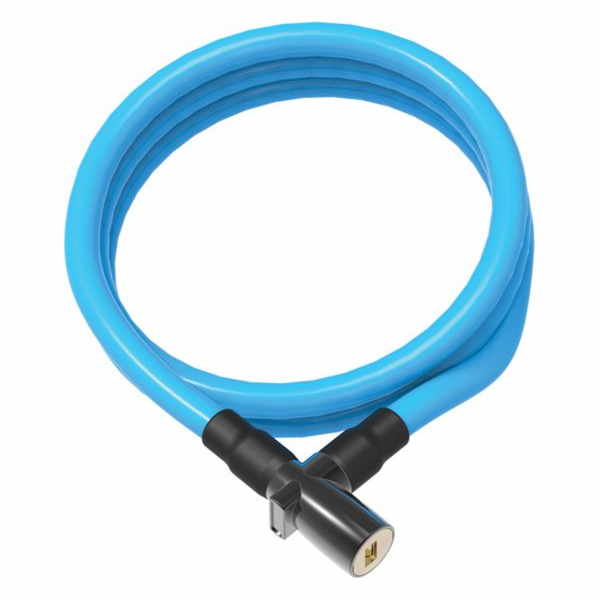 OnGuard Zámek na kolo s klíčem 8192BU 8 mm 150 cm modrý