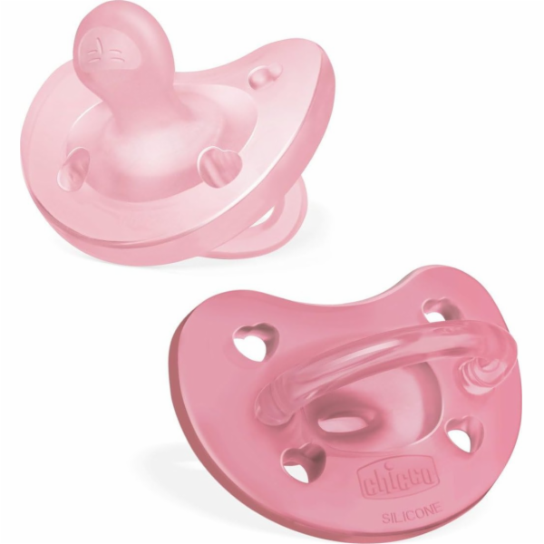 Chicco CHICCO-73008711 dudlík PF měkký růžový 6-16měsíců ...