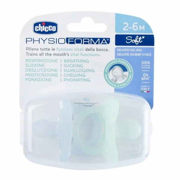 Chicco -7308821-PF MODRÝ VZOR 2-6M 2 KS