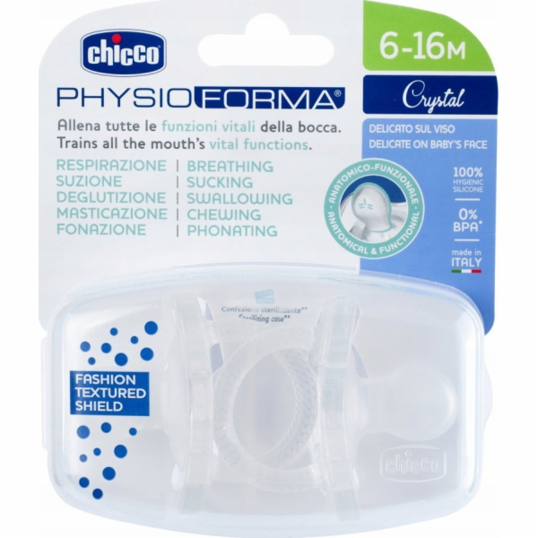 Chicco CHICCO-7308731-PF Křišťálový vzor 6-16měsíců 2 ks