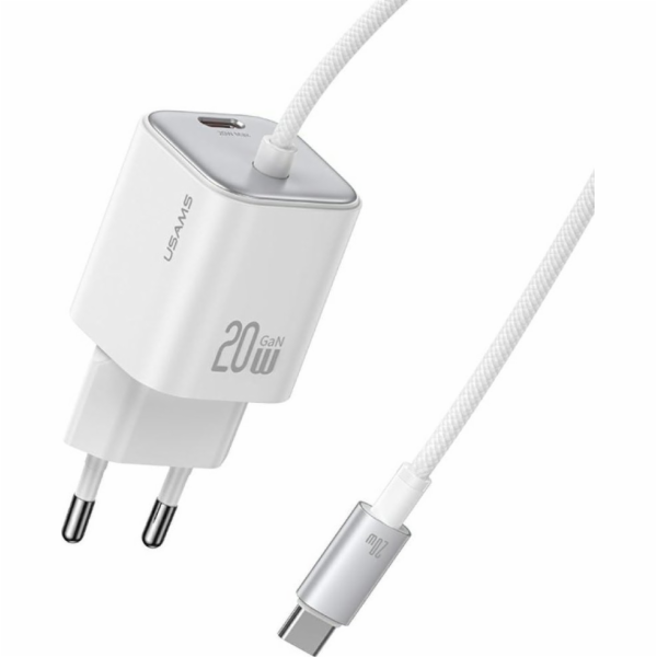 Usams JC Series CC261 20W GaN mini rychlonabíječka 2xUSB-...