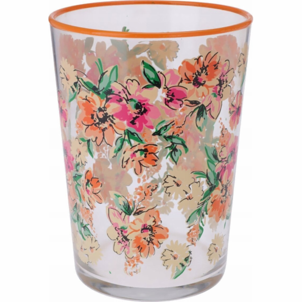 Krups Velká sklenice s květinovým vzorem, 510 ml