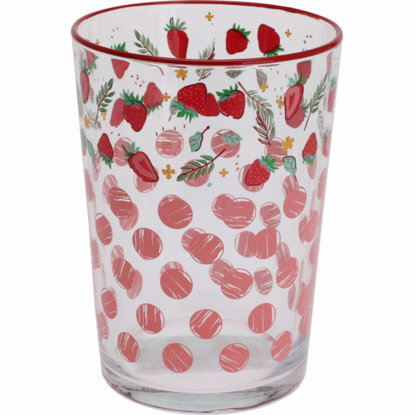 Krups Velká sklenice s ovocným vzorem, 510 ml