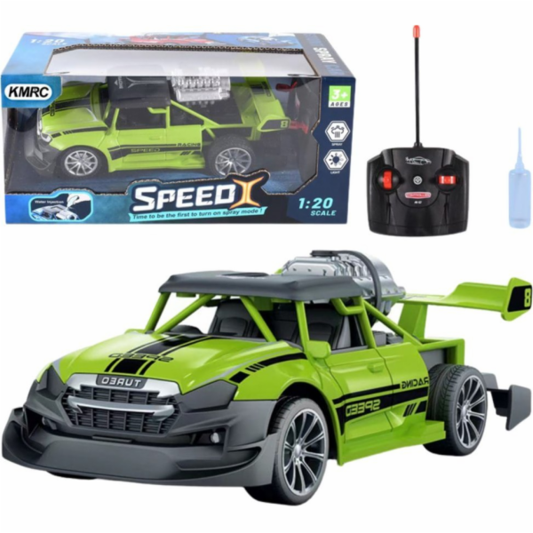 LeanToys RC auto na dálkové ovládání 1:20, světla, kouřov...