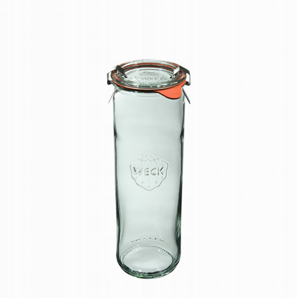 Weck Válcová nádoba 600 ml s (6 ks), víčkem, 2x víčko