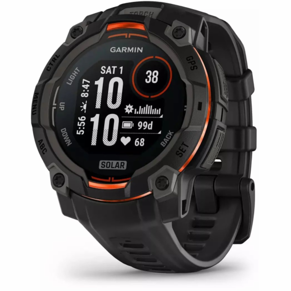 Garmin Instinct® 3 – 45 mm, Solar Hodinky Black