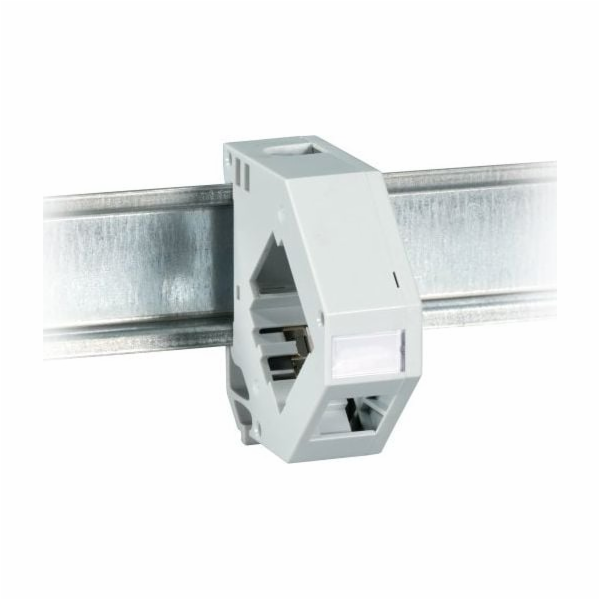 EFB Adaptérový držák na DIN lištu pro modul Keystone, 1 port
