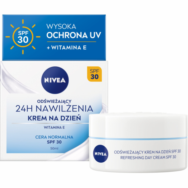 Nivea osvěžující denní krém pro normální pleť SPF 30 50ml