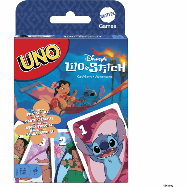 Mattel UNO Lilo & Stitch polská edice (JCC10)