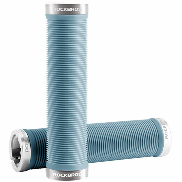 RockBros Gripy na kolo , protiskluzové otočné gripy - modré