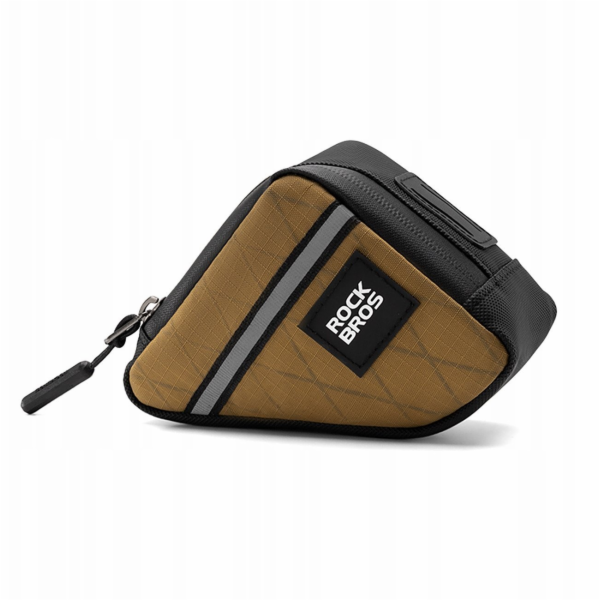 RockBros Brašna na rám kola Triangle 0,25 l - Hnědá
