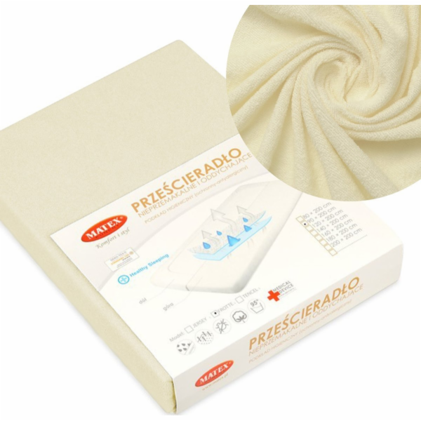 BabyMatex Ochranné prostěradlo 60 x 120 s napínacím froté...