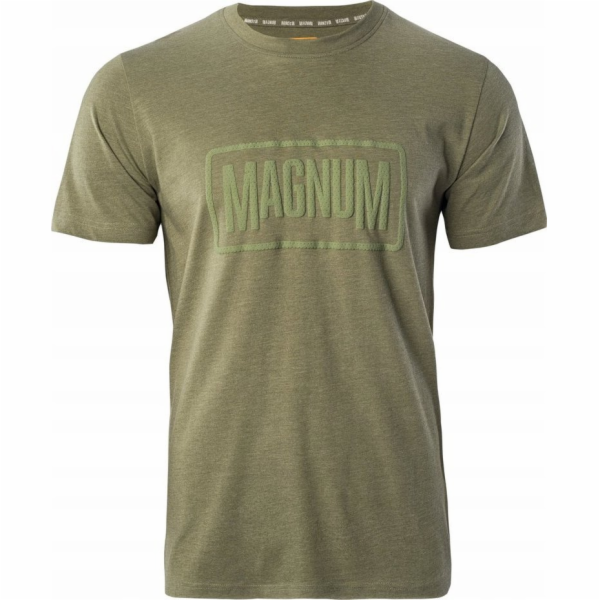 Magnum Tričko MAGNUM ESSENTIAL 2.0 OLIVÍNOVÁ MELANŽ M