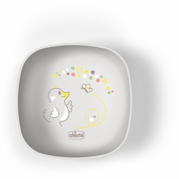 Carriwell CHICCO-1600145-Miska s víkem šedá 6m+