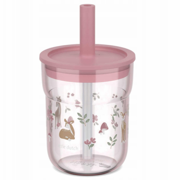 Mepal DĚTSKÁ SKLENICE S BRČKOU MIO 250ML POKŘÍBENÁ ZAHRAD...