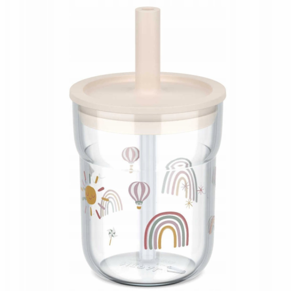 Mepal DĚTSKÁ SKLENICE S BRŮČKOU MIO 250ML SLUNÍČKO A DUHA...