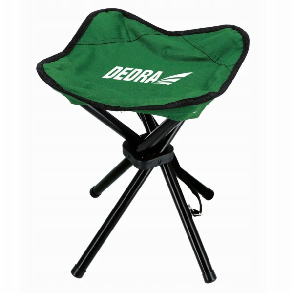 Dedra Čtyřnohá kempingová stolička, skládací, 30x30x50 cm