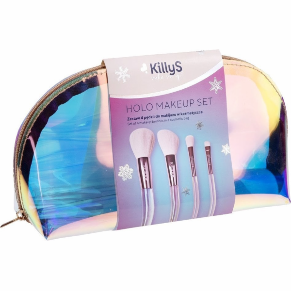 KILLYS Sada 4 štětců na make-up Holo Makeup v kosmetické ...