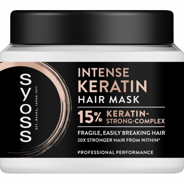 Syoss KERATINOVÁ Hluboce zbarvená maska 400ml