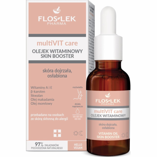 Floslek FLOSLEK PHARMA MultiVIT Care Vitamin Oil Skin Boo...