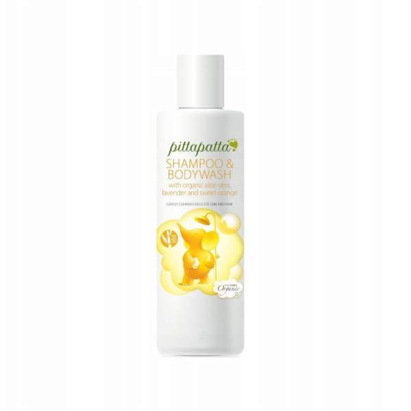 LullaLove Pittapatta, šampon a sprchový gel, 250 ml