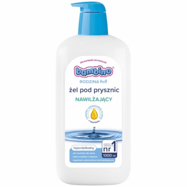 Bambino Rodzina hydratační hyper jemný sprchový gel 1000ml