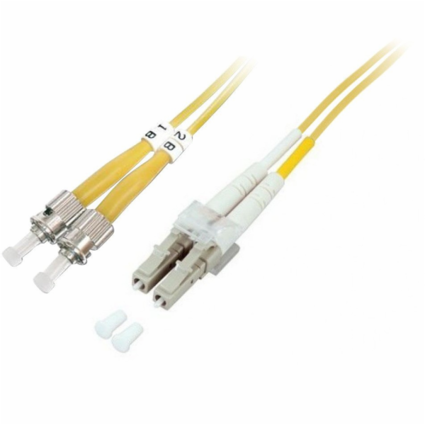 Techly Optický patchcord OS2 9/125 SM ST-LC Duplex 3m