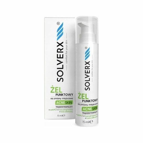Solverx SOLVERX Gel na akné pro lokální léze - proti akné...