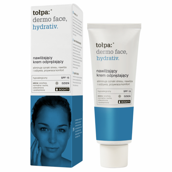 Tołpa Hydrativ hydratační relaxační krém DENNÍ SPF 15 40ml