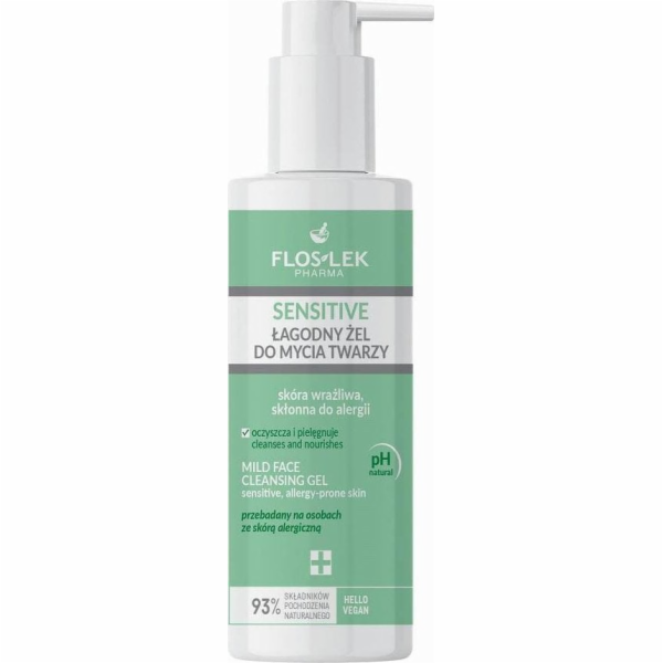 Floslek Flos-Lek Pharma, Sensitive jemný mycí gel na obli...