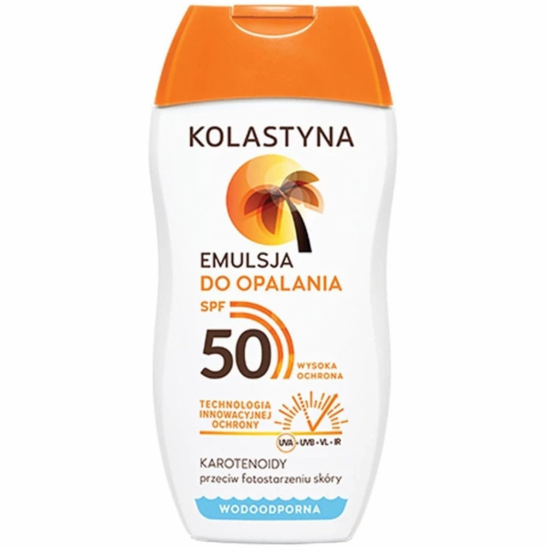 Kolastyna opalovací krém - ochrana a hydratace SPF50 150ml