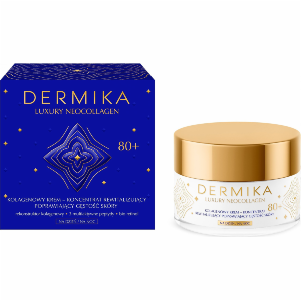 Dermika Luxury Neocollagen 80+ kolagenový krémový koncent...