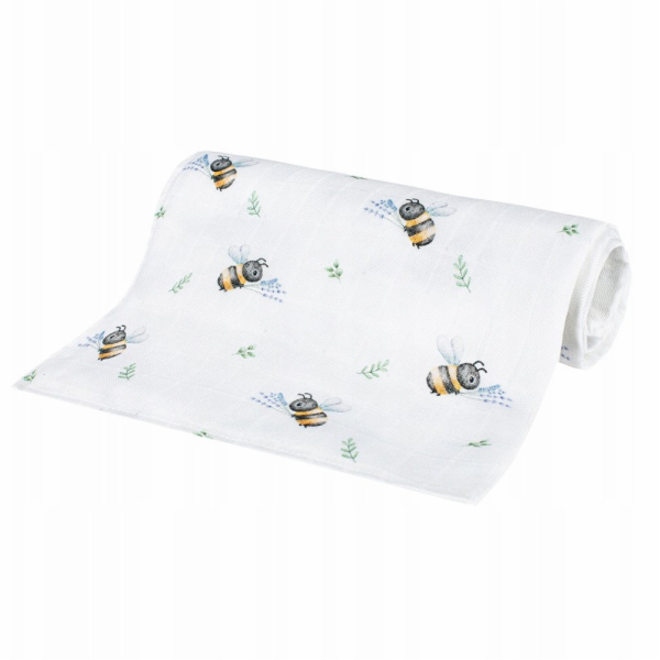 Babyboom BOCIOLAND BAMBUSOVÁ PLENKA 75x75 VČEL 5904501652018