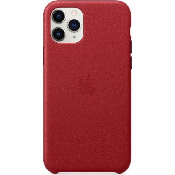 Apple Kožený kryt iPhone 11 Pro (MWYF2ZM/A) ČERVENÝ
