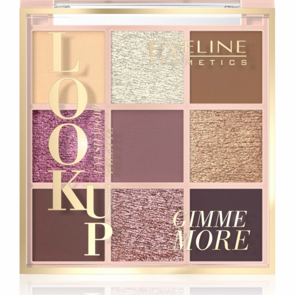 EVELINE KOLOROWKA EVELINE COLOR EYESHADOW LOOK UP GIMME M...