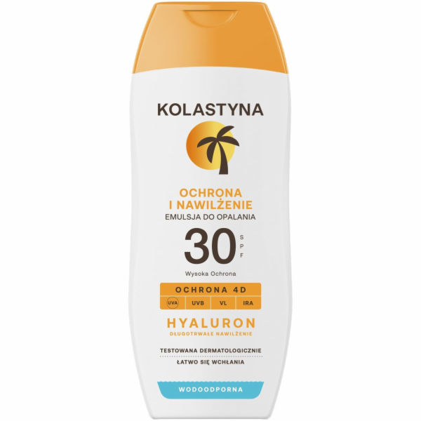 Kolastyna Ochranné a hydratační opalovací mléko SPF 30 20...
