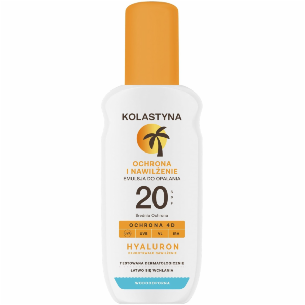 KOLASTYNA OPALANIE KOLASTYNA Ochranný a hydratační opalov...