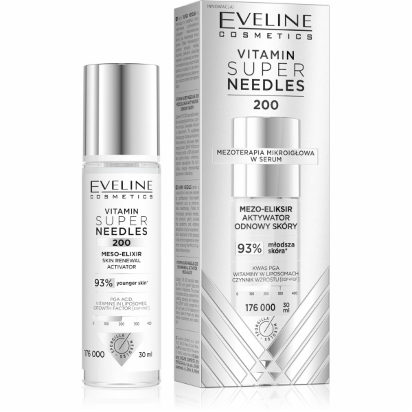 Eveline Vitamin Super Needles 200 Meso-elixír aktivátor o...