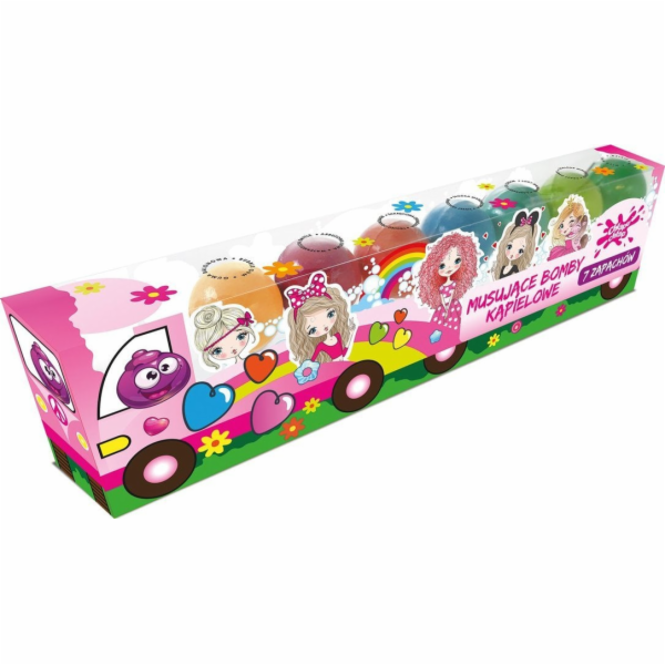Chlapu Chlap šumivé koupelové bomby párty truck 1 balení ...