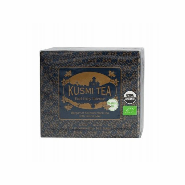NoName Kusmi Tea - Earl Grey Intense Bio* - Čaj 20 sáčků