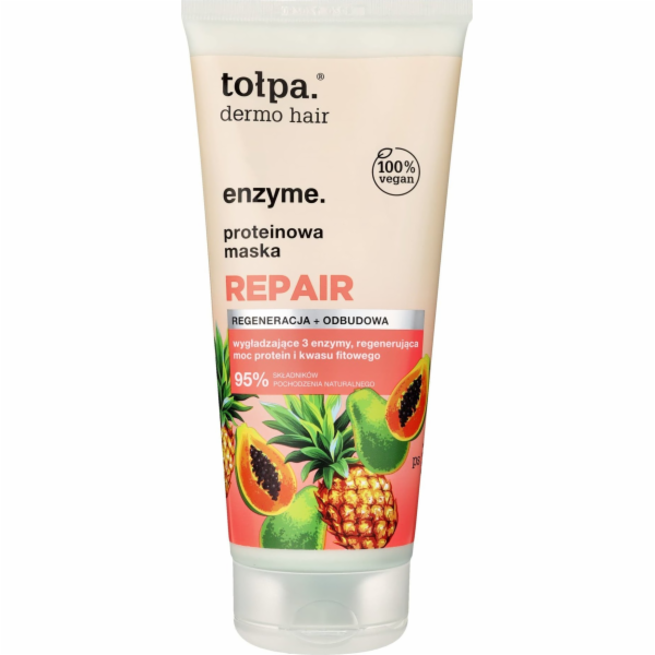 Tołpa TOŁPA Dermo Hair Enzyme Proteinová vlasová maska Re...