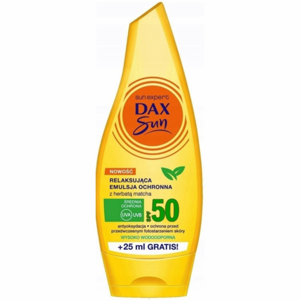 DAX Relaxační ochranné mléko SPF50