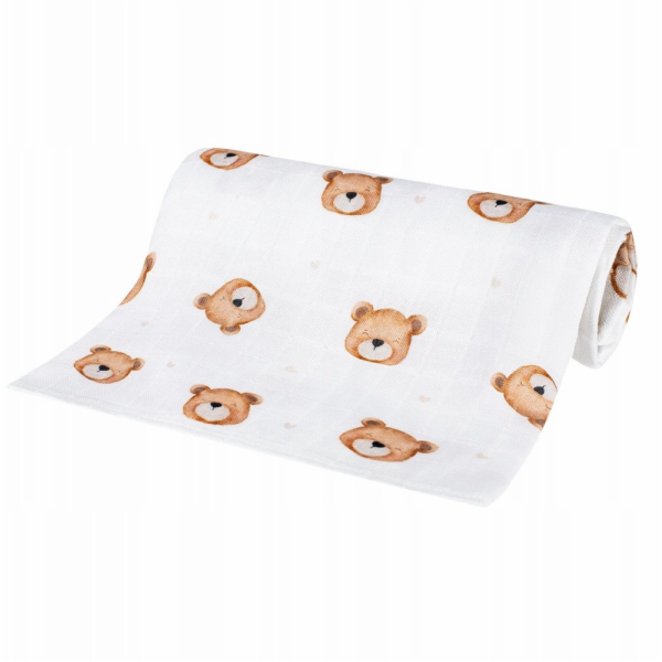 Babyboom BAMBUSOVÉ PLENY BOCIOLAND 75x75 MEDVÍDEK 5904501...